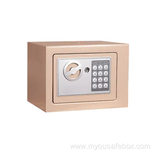 High-Capacity Steel Safe for 4 Pistols – Hotel & Household Use